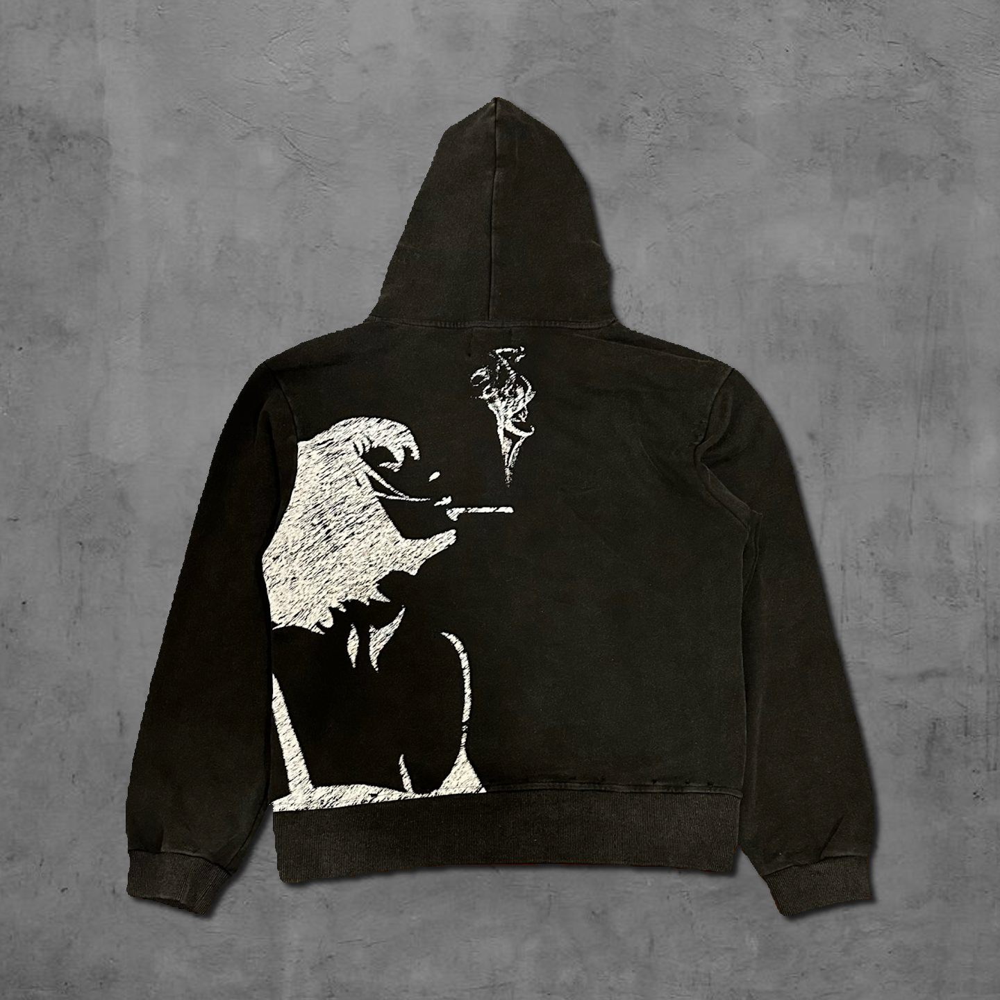 OVERSIZED SMOKE HOODIE